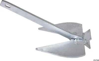 Produktbild von Talamex verzinkter Danforth Anker 12 kg