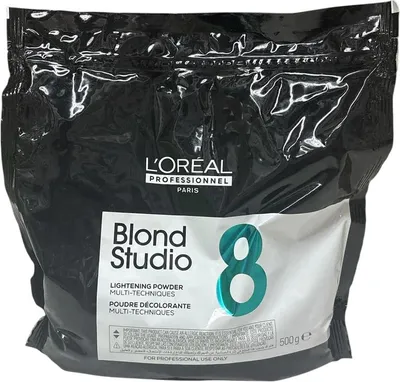 Image de L'Oreal Professionnel, Blond Studio MT8, Highlighting, Hair Oxidant Powder, 500 g
