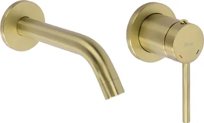 Produktbild von Verdeckter Waschbeckenhahn Rea Clif Gebürstetes Gold