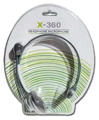 Produktbild von Eaxus® Communicator Gaming Headset geeignet für Xbox 360 - Kopfhörer mit Mikrofon. Mit Stummschalt-Knopf und Lautstärkeregler