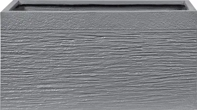 Obrázok produktu pre BELIANI Kvetináč sivý zmes hliny a vlákien 60 x 29 x 30 cm obdĺžnikový tvar moderný štýl interiér exteriér