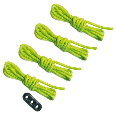 Produktbild von 4 x 3 m reflektierende Abspannleine Zeltschnur - Leine Schnur Seil Nylon Ø 3mm