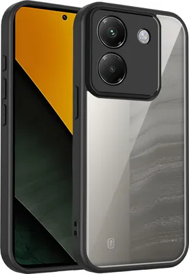 A smartphone case with a marble pattern on the back is shown.