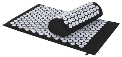 Produktbild von Sensiplast Akupressurmatte + Kopfkissen Set Massage Entspannung 66x41cm Weiß