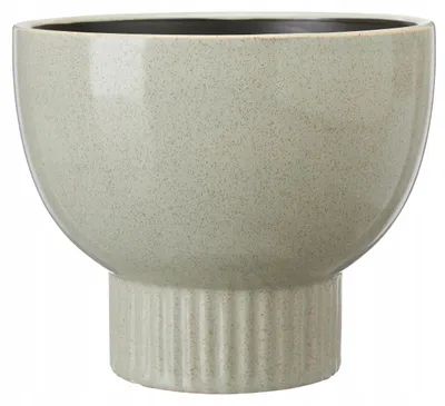 Image de Donika Pot Céramique Vert Clair Décoratif 19cm
