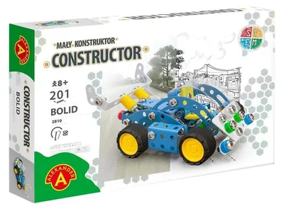 Produktbild von Kleiner Baukasten „Bolid“ mit 201 Teilen – Bausatz