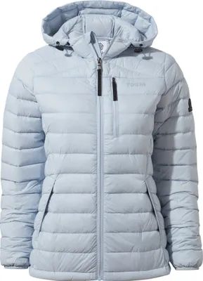 Produktbild von TOG24 - "Drax" Daunenjacke mit Kapuze für Damen TG231 (38 DE) (Eisblau)