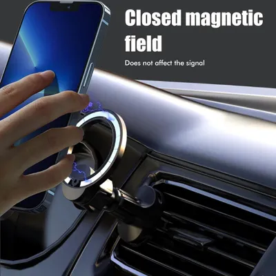 Produktbild von Magnetischer Handyhalter für das Auto, verstellbare Lüftungsschlitzhalterung, kompatibel mit MagSafe iPhone 12 13