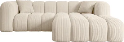 Produktbild von ALTDECOR Ecksofa in L-Form OLEA-L1 - 231x173x74 cm Beige - Corner Sofa Bett Eckcouch Couch Wohnlandschaft Cauchsofa