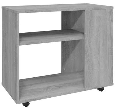 Produktbild von vidaXL Beistelltisch Grau Sonoma 70x35x60,5 cm Holzwerkstoff