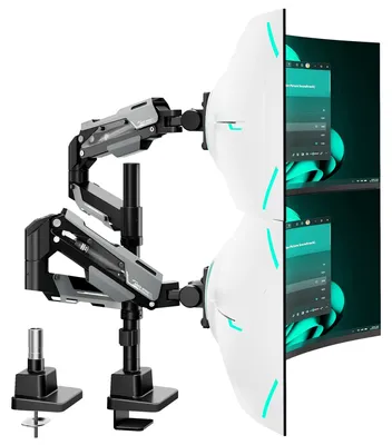 Zdjęcie produktu dla Uchwyt na monitor dla 2 ekrany, do 57 cali
