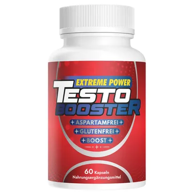 Produktbild von Testo Booster Extreme Power | natürliche Unterstützung | Muskelaufbau