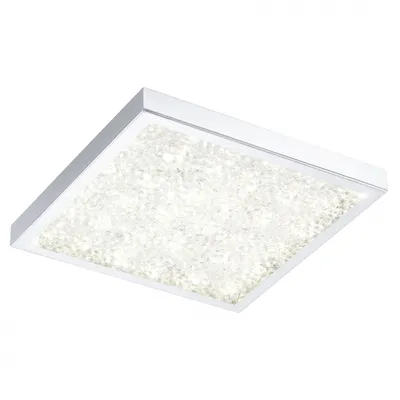 Productafbeelding van EGLO Cardito, LED, Lampen met niet-vervangbare lichtbron, 4000 K, 1700 lm, IP20, Chroom, Transparant