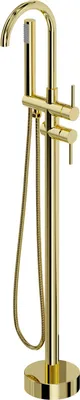 Produktbild von Mexen Alma freistehende Wannenbatterie, Gold - 75033-50