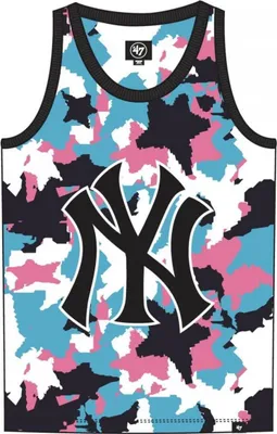 Image de 47 Débardeur homme New York Yankees XL jaune fluo bleu
