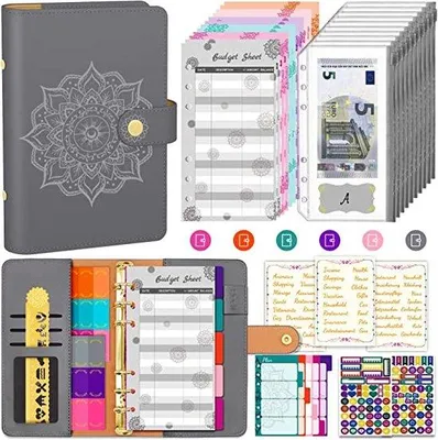 Produktbild von Famanu Budgetplaner - Budgetplaner mit Geldumschlägen und Ringbuch