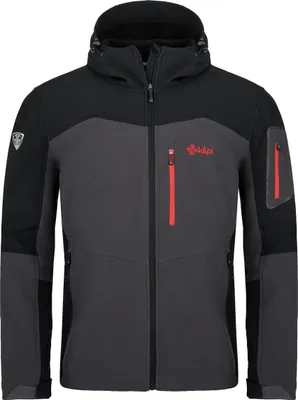 Immagine prodotto di Bunda softshell da uomo Kilpi PRESENA-M, GRIGIO SCURO, taglia XS