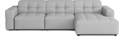 Produktbild von Emoebel24 Modulare Ecksofa L-form Rechts Bergi 284x166x70 cm Grau