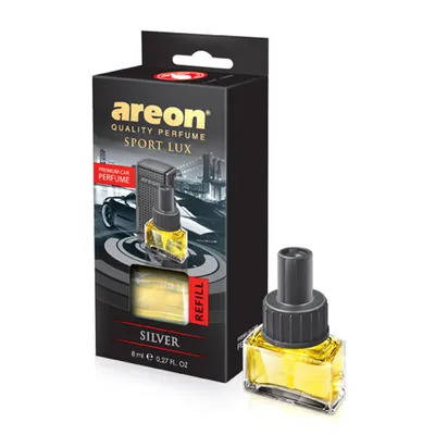 Obrázek produktu pro Vůně do auta AREON CAR - Silver - náhradní náplň 8 ml