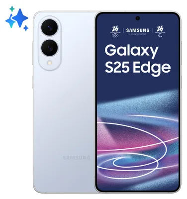 Obrázek produktu pro Samsung Galaxy S25 Edge, 17 cm (6.7"), 12 GB, 512 GB, 200 MP, Android 15, Modrá
