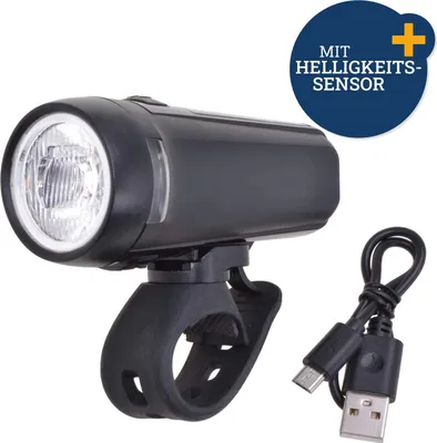 Immagine prodotto di FILMER Luce anteriore a LED per bicicletta 40216, a batteria, 60 lux