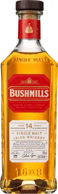Produktbild von Bushmills 14 Jahre - Malaga Cask Finish - Single Malt Irish Whiskey