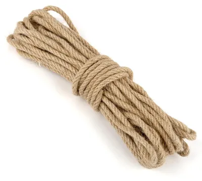 Productafbeelding van Jutekoordel, 6 mm dik, 10 m lang, natuurlijk jute touw