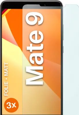 Produktbild von moex® 3x Schutzfolie kompatibel mit Huawei Mate 9 - Displayschutzfolie Anti Reflex Folie, Matt