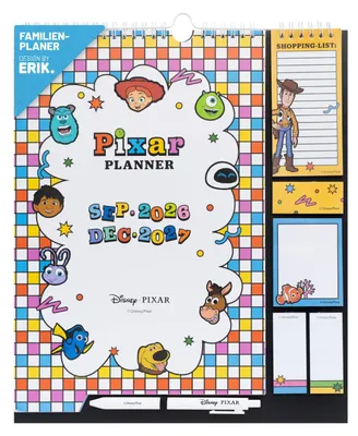 Zdjęcie produktu dla Planer ścienny Disney Pixar na rok 2026/27, format 30 x 34 cm