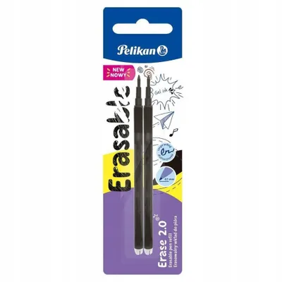Produktbild von Pelikan 9585019, Medium, Schwarz, Kugelschreiber, Mehrfarbig, 0,7 mm, Erase 2.0