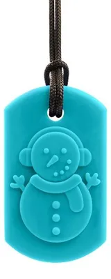 Image de Ark Therapeutics - Jouet à mordiller « Bonhomme de neige » - Bijoux pour enfants