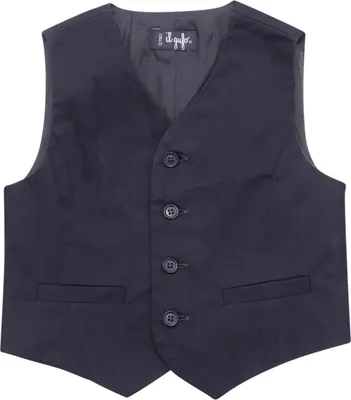 Zdjęcie produktu dla 8536AP gilet bimbo BLU IL GUFO chłopięcy płaszcz dziecięcy niebieski