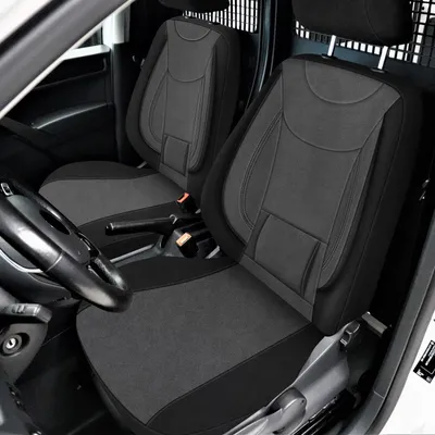 Imagen del producto de Fundas para asientos de coche compatibles con VW Caddy, modelos de 2011 a 2021