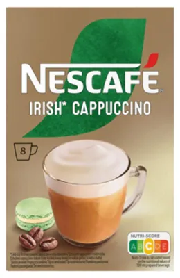 Obrázek produktu pro Nescafe Cappuccino Irish, 112 g (8 x 14 g)