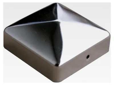Produktbild von Edelstahl-Pfostenkappe für Pfosten 11x11 cm