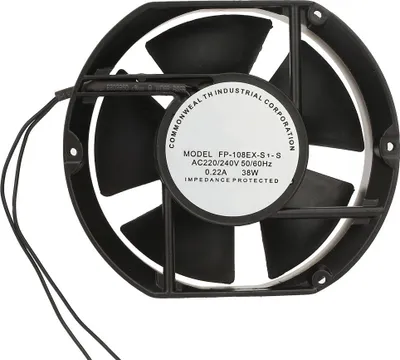 Obrázek produktu pro Nízká hlučnost Antikorozní AC220V Oválný axiální ventilátor