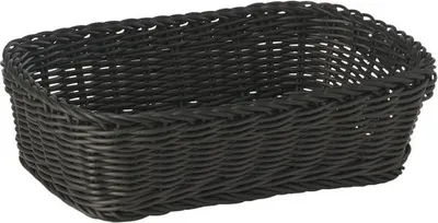 Obrázok produktu pre APS Profi Line košík obdĺžnikový, čierny, výška: 90 mm, dĺžka: 310 mm
