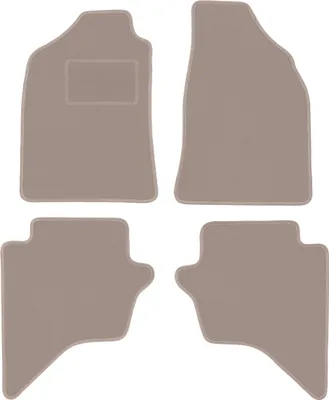 Produktbild von Beige Velours-Fußmatten für: Mazda BT-50 Pickup (2007-2012)