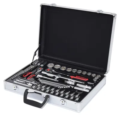 Produktbild von KS Tools 911.0670, Steckschlüssel-Satz, 70 Kopf/Köpfe, Chrom-Vanadium-Stahl, 7,3 kg