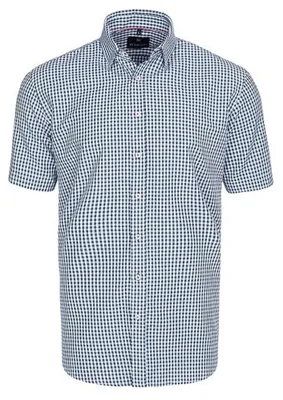 Immagine prodotto di Di Selentino - Camicia da uomo "Havaii", regolare NA818 (S) (nero)