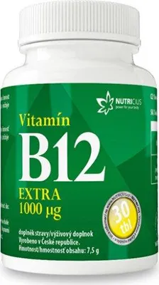 Image de Vitamine B12 EXTRA 30 comprimés