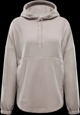 Zdjęcie produktu dla NIKE W NK ONE TF PO HOODIE POLAR Light Orewood Brown/Biały M