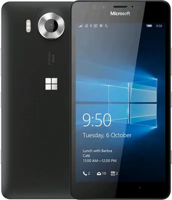 Produktbild von Microsoft Lumia 950, 13,2 cm (5.2 Zoll), 3 GB, 32 GB, 20 MP, Windows 10, Schwarz