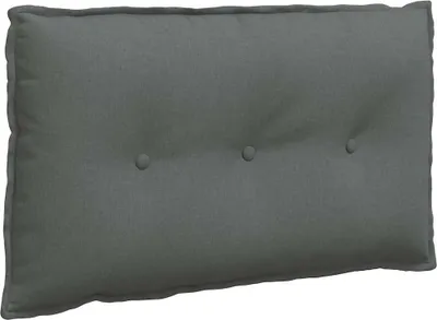 Produktbild von Rückenkissen Dunkelgrau 80 x 19 x 50 cm Stoff