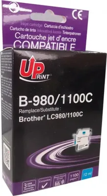 Obrázek produktu pro Drukarka atramentowa UPRINT LC980/1100 BROTHER, cyjan