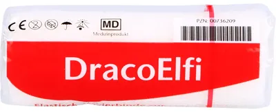 Produktbild von DracoELFI Elast.Fixierbinde gekreppt 4mx10cm cello, 1 St BIN