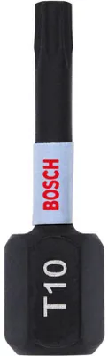 Obrázok produktu pre Úderové bitové nástroje T10 2 ks 25 mm BOSCH IMPACT CONTROL