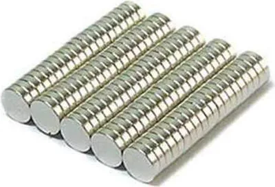 Produktbild von Neodym Magnet Starke Super Magnete 4x1mm 10 Stück Sehr Starke Magnete für Glas-Magnetboards, Magnettafel, Whiteboard, Tafel, Pinnwand, Kühlschrank