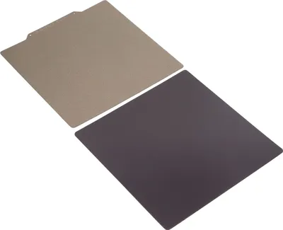 Produktbild von PEI Federstahlplatte Doppelseitiges flexibles Blech Federstahlplattform mit Magnetfuß für 3D Drucker 235x235mm