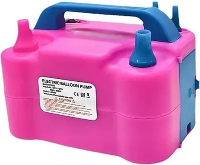 Obrázok produktu pre APT AG997 Elektrická balóniková pumpa s integrovanými tryskami ružová